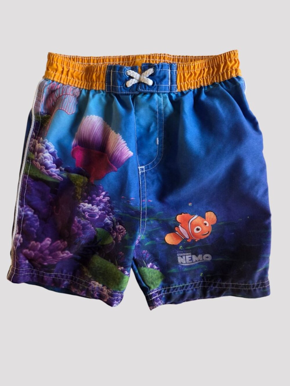 Disney Pixar Finding Nemo Boys Swim Trunks Bathing Suit Shorts size 24 Months